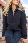 Loren Reversible Half Zip Jacket