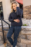 Loren Reversible Half Zip Jacket