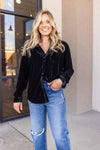 Bianca Washed Velvet Shirt