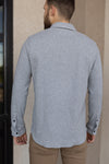 Faherty Legend Sweater Shirt, Fossil Grey Twill