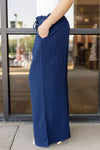 Calhoun Wide Leg Cotton Gauze Pants