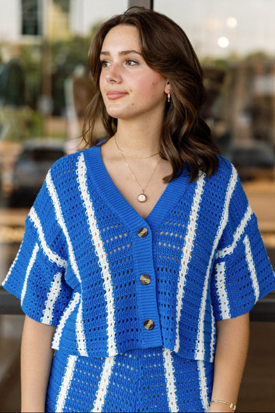 Tori Sweater Knit Short Set