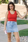 Perfect White Tee Blondie Tank