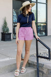 Briella Mini Check Shorts