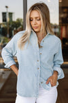 STILL HERE Western Shirt Jacket