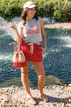 Flag Sweater Vest