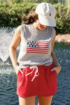 Flag Sweater Vest