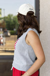 Flag Sweater Vest