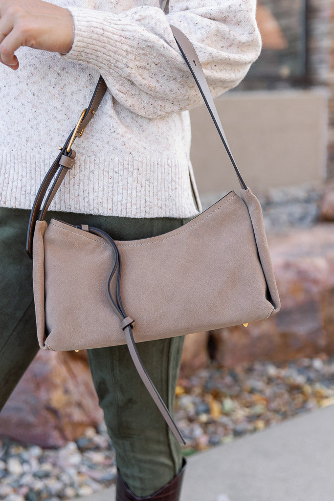 Dolce Vita Audri Suede Hand Bag