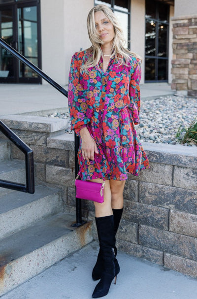 Clermont Printed Dress