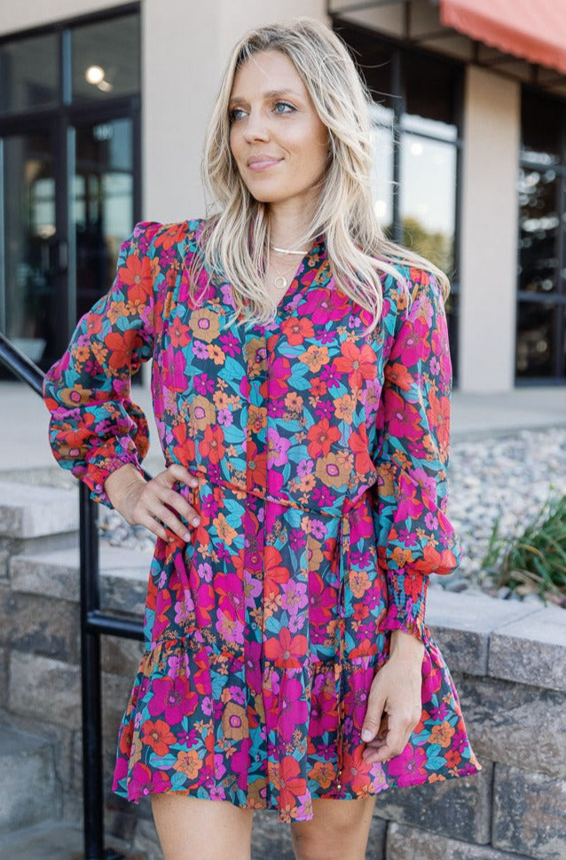 Clermont Printed Dress