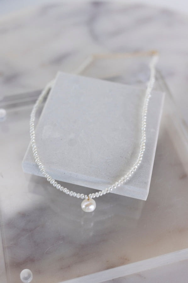 Cari Pearl Necklace
