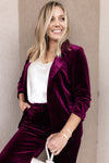 Lisette Velvet Blazer