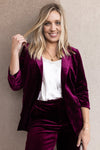 Lisette Velvet Blazer