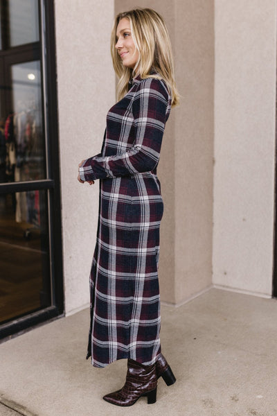 Faherty Legend Maxi Dress, Plaid