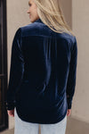 Faherty Genevieve Velvet Shirt