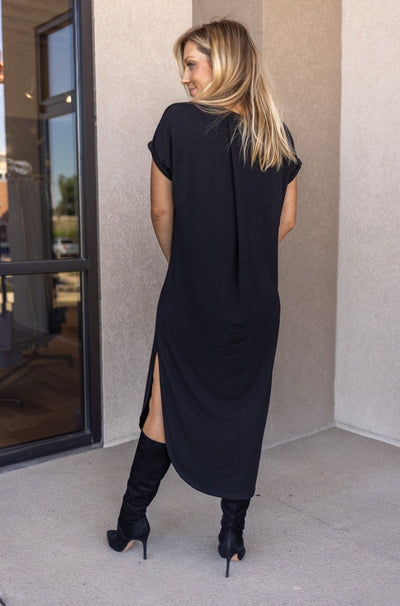 Piper Maxi Dress, Black