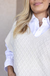 Harper Basketweave Sweater Vest