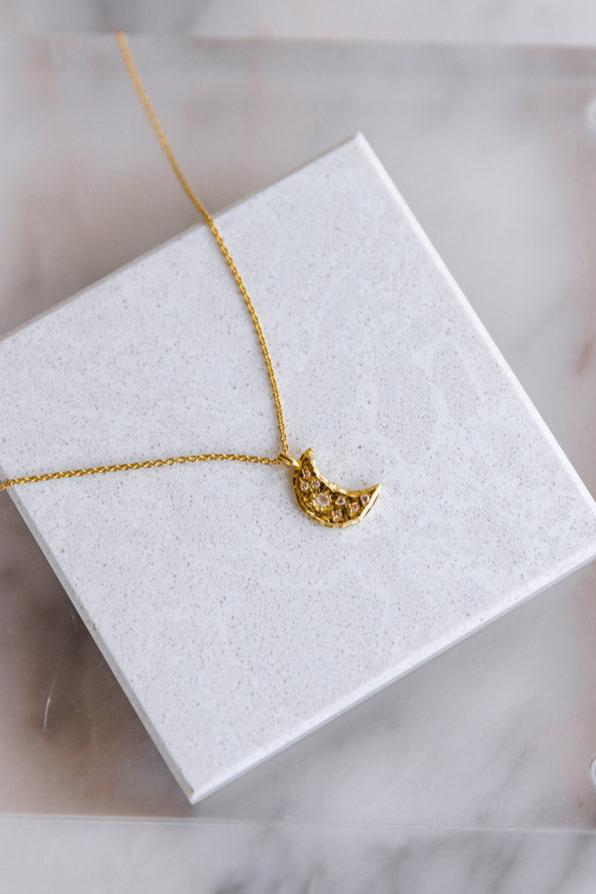 Moonlight Gemstone Necklace