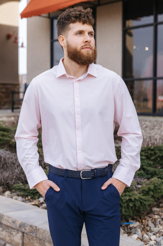 Faherty Knit Seasons Shirt, Coastal Sage - RUST & Co.