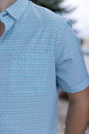 Mizzen & Main Short Sleeve Leeward Shirt, Dot