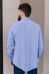 Rhone Commuter Shirt, Blue Stripe