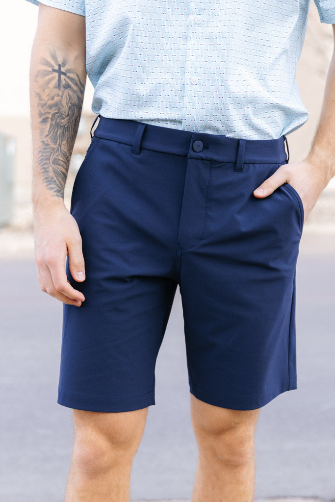 Mizzen & Main Helmsman Short, Navy