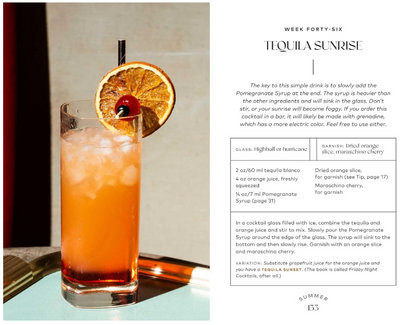 .Friday Night Cocktails