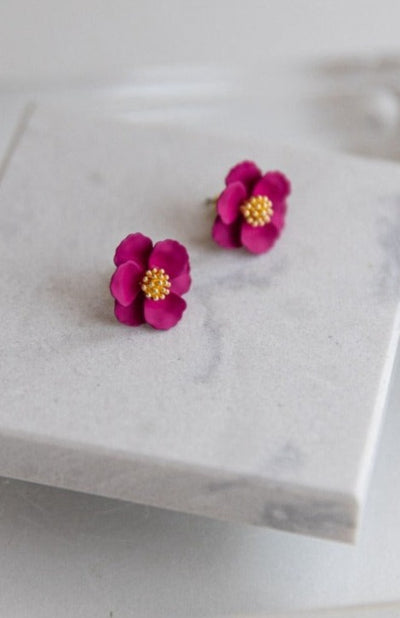 Mini Flower Stud Earrings