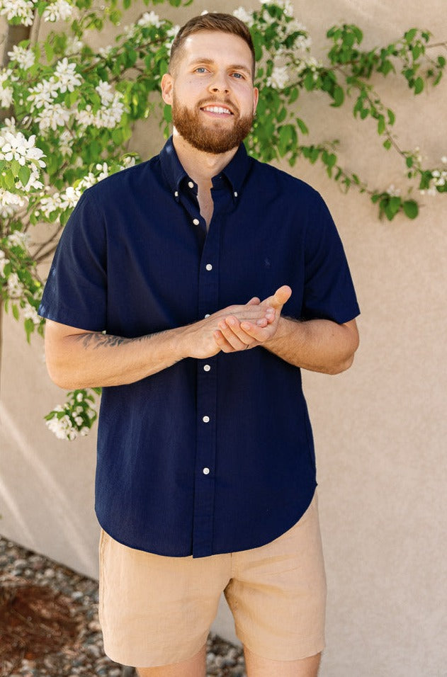 Rails Lennox Shirt, Red/Navy Plaid - RUST & Co.