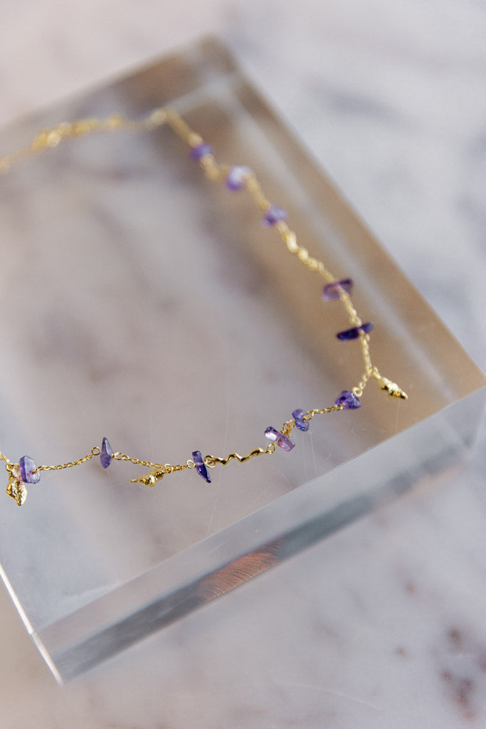 Sofia Amethyst Necklace