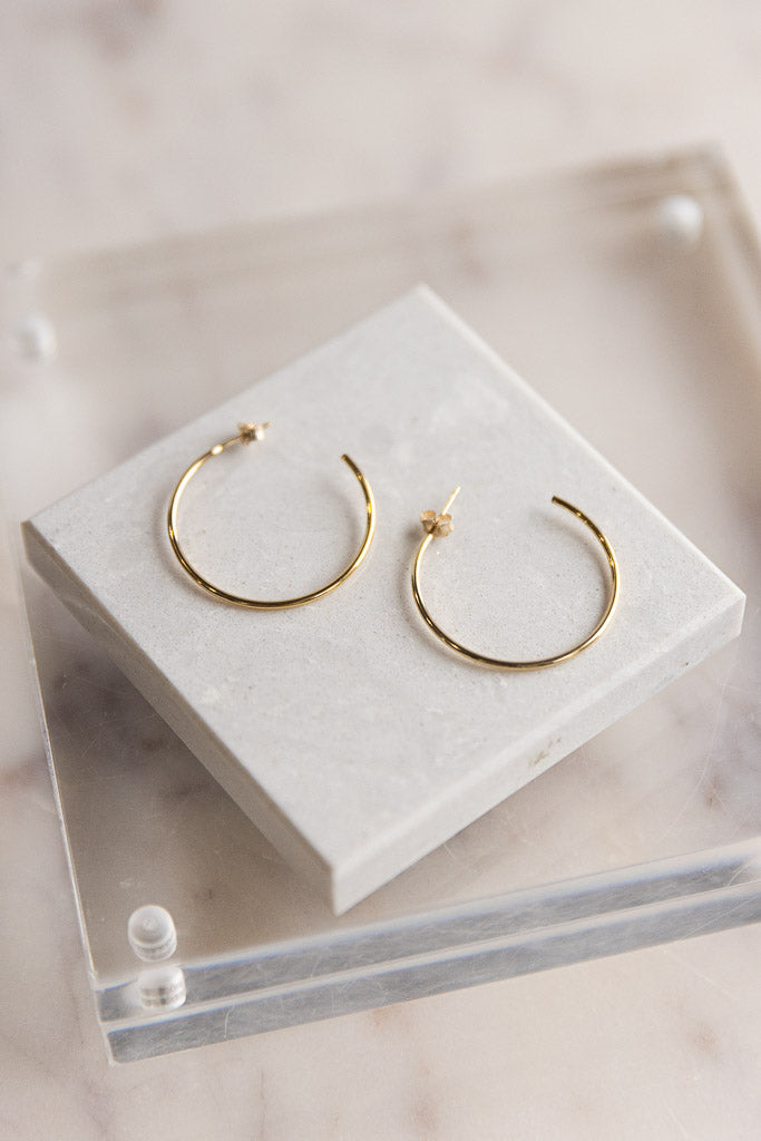 Elisa Hoop Earrings