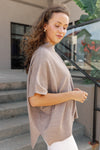 Pre-Order Bisset Loose Fit Mock Neck Sweater