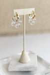 Resin Daisy Hoops
