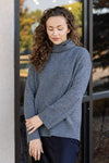 Rails Nadine Cashmere Sweater, Thunder