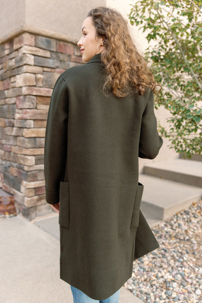 Celeste Cardi-Coat, Olive