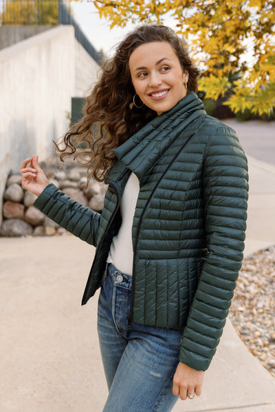 Brandy Ultra-Lightweight Down Jacket