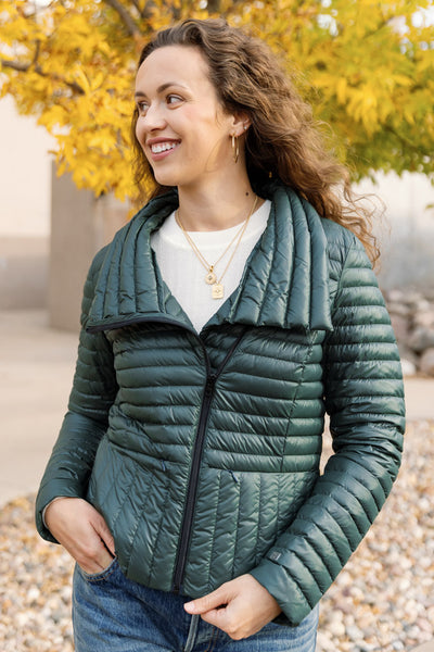 Brandy Ultra-Lightweight Down Jacket