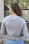 Blakely Cashmere Sweater, Grey