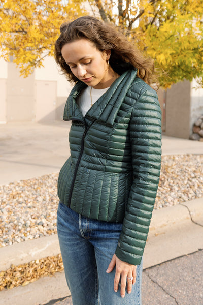 Brandy Ultra-Lightweight Down Jacket