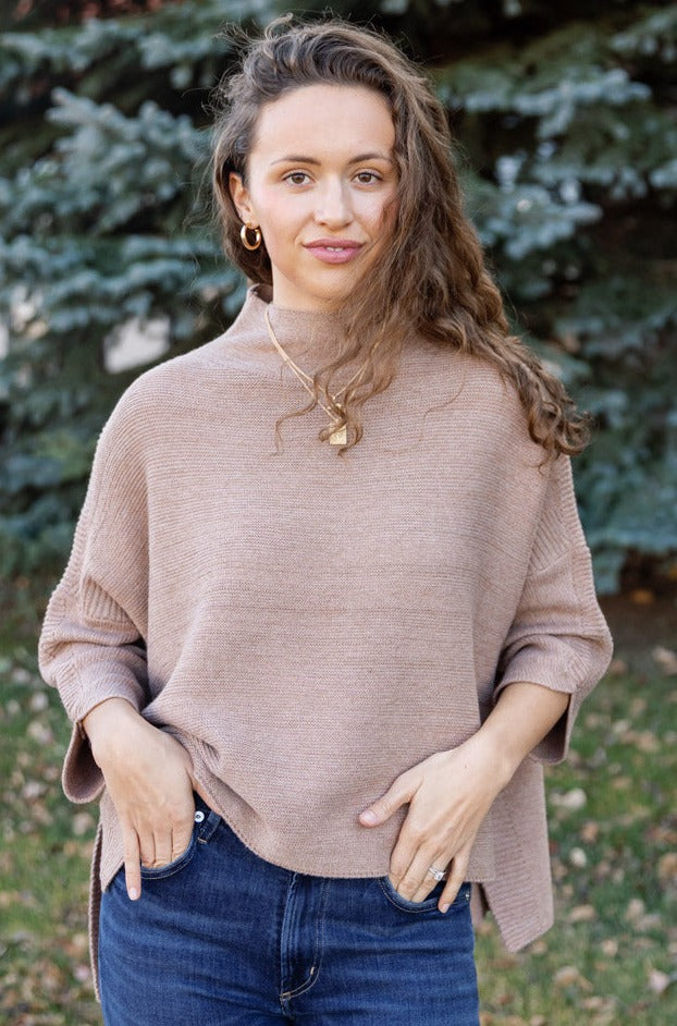 Blakely Sweater, Camel