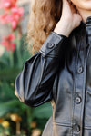 .Rails Ruby Faux Leather Dress