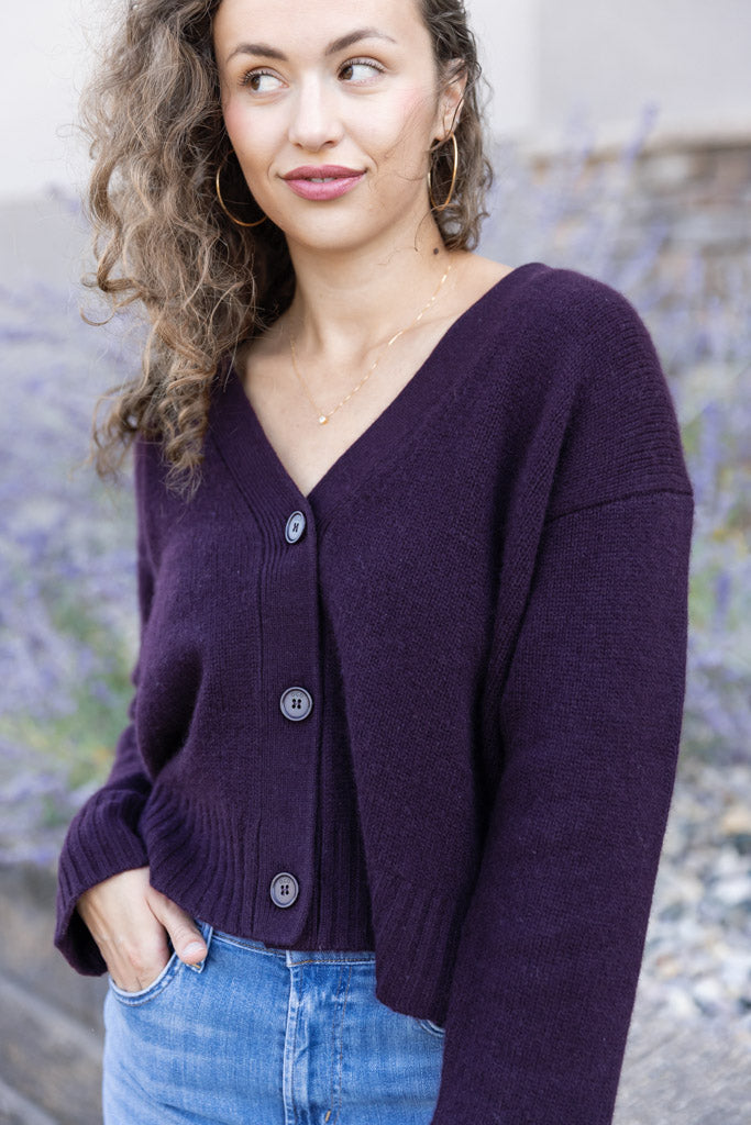 Aster Cashmere Cardigan