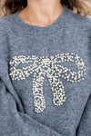 Camilla Embellished Bow Sweater