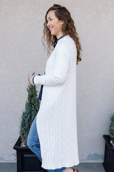 Stella Cable Knit Cardigan