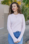 Blakely Cashmere Sweater, Quartz