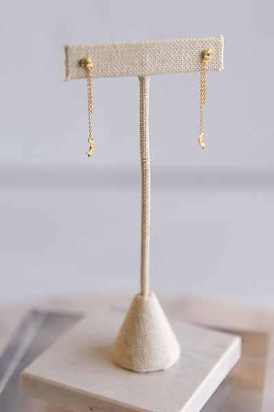 .Moon On A String Studs