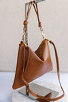 Drew Leather Bag, Camel