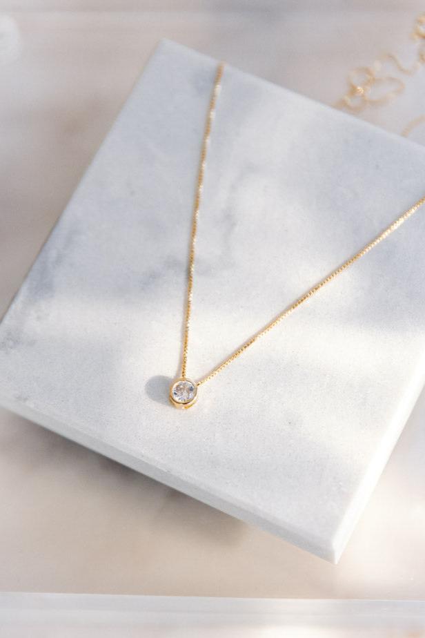 Solitaire Necklace