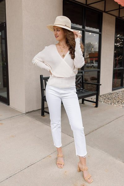 Claire Light-Weight Wrap Sweater